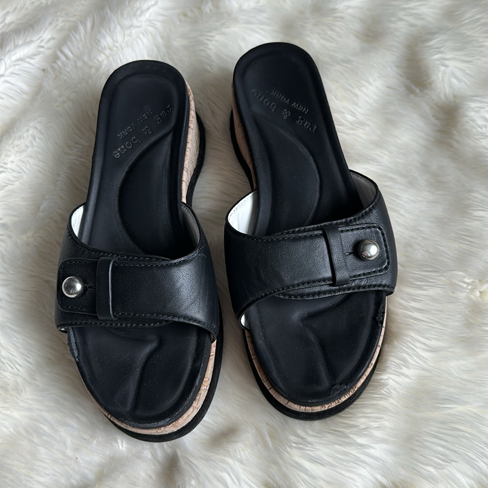 Rag and Bone Sommer Wedge - Leather 38
